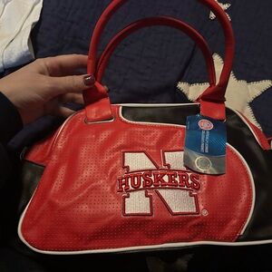 Little Earth Productions Nebraska Cornhuskers Per-fect Bowler Bag Purse